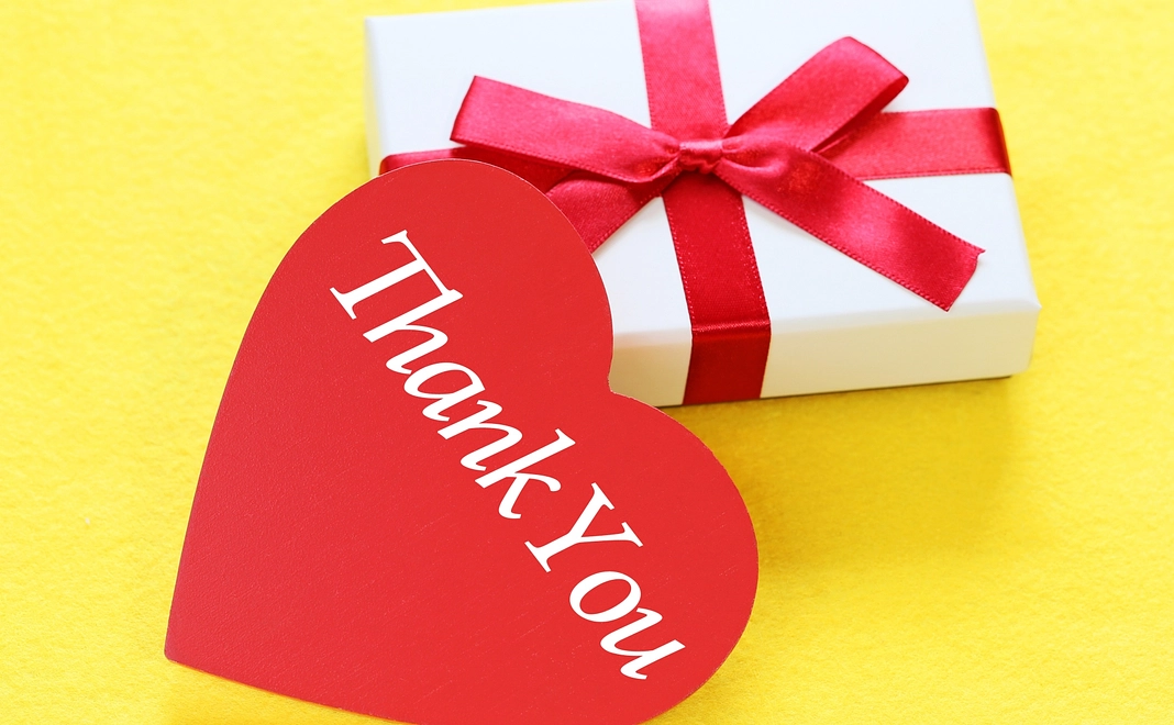 【個人の方向け】感謝の気持ちたっぷり！サンクスメールコース