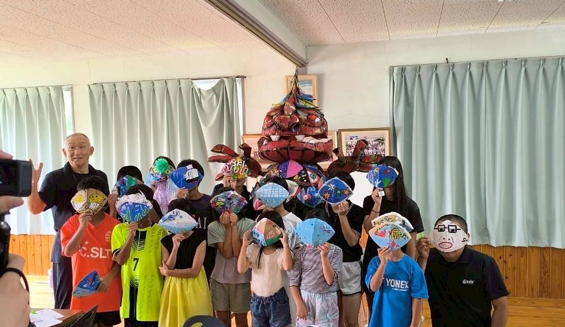 サンゴの方舟に乗せるティキ人形「キカイゴン」を作るワークショップを実施しました！