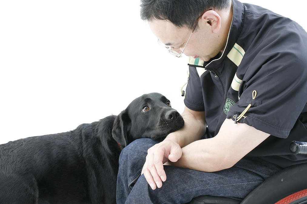 介助犬ユーザーからお礼とご挨拶