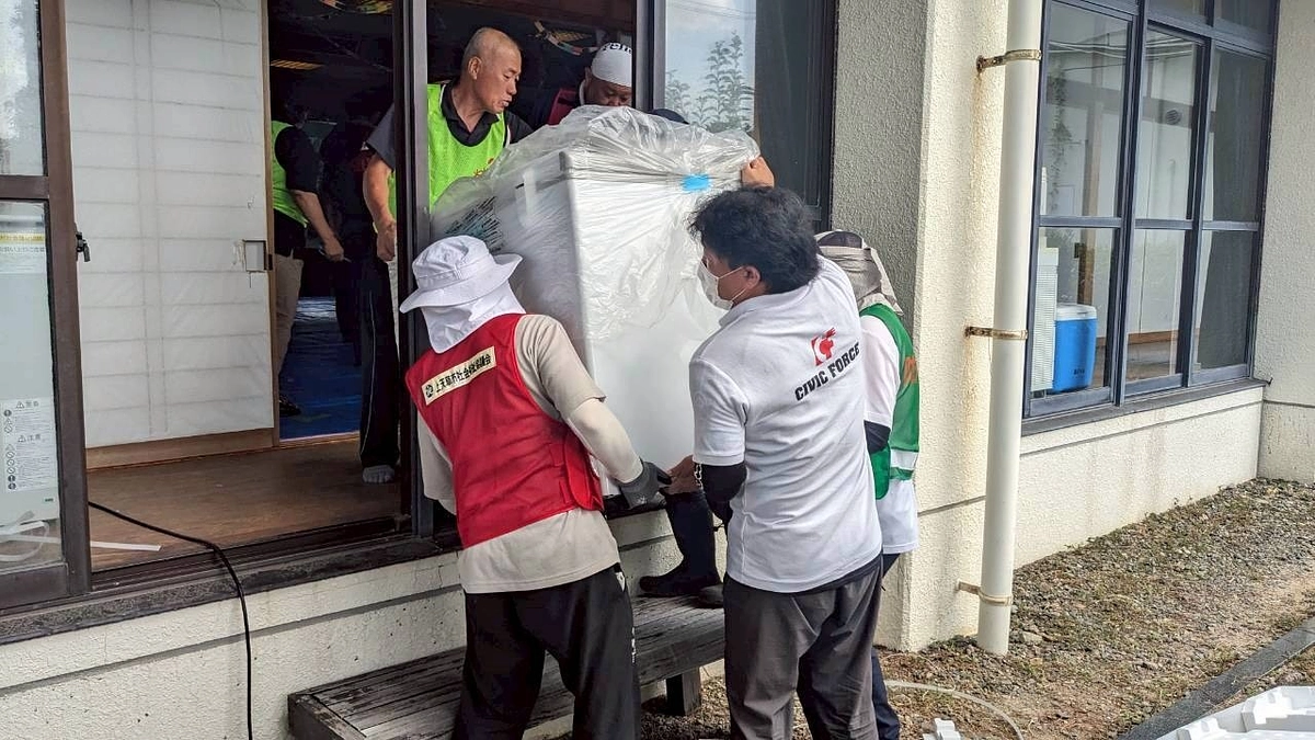 熊本県上天草市で冷凍ストッカー設置等の支援を行いました