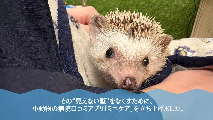 小さな命の医療格差をなくす。小動物病院アプリ「ミニケア」 4枚目