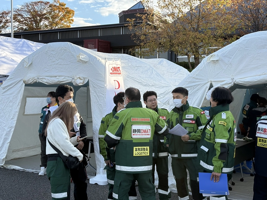 【活動報告】 中部ブロックＤＭＡＴ実動訓練に参加しました