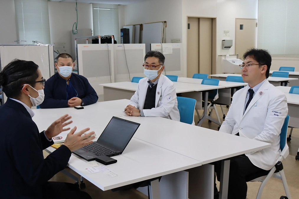 地域密着のフリーペーパー ライナー様から取材を受けました。掲載が待ち遠しいです！