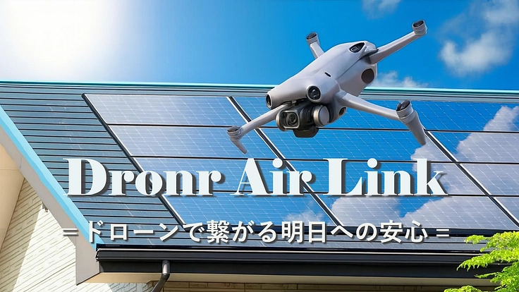 住宅・店舗の太陽光パネルを中心にドローン点検事業を実現したい