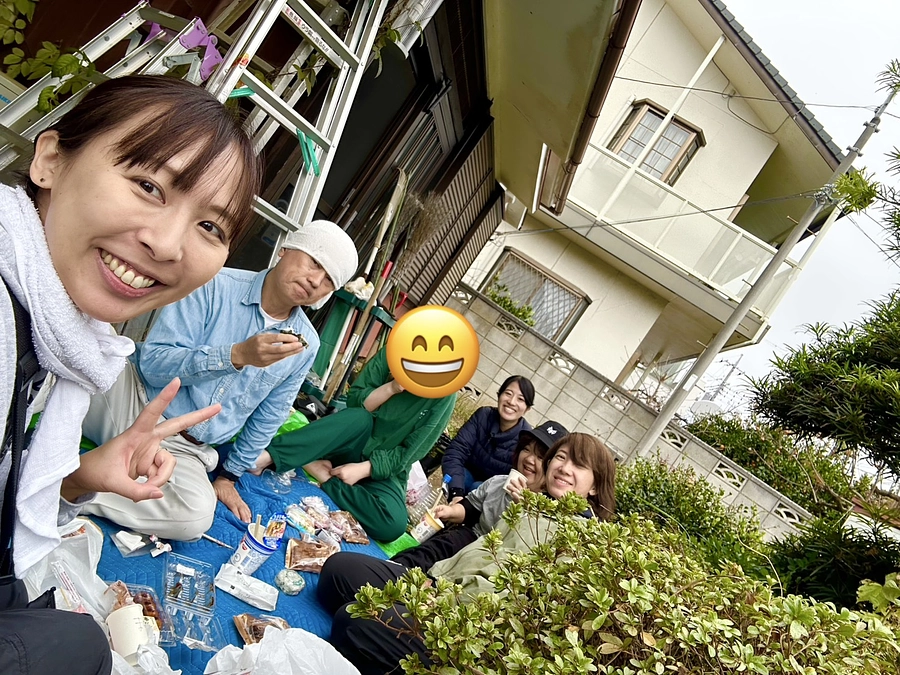 この秋シェアハウスの草刈り・大掃除を行いました！