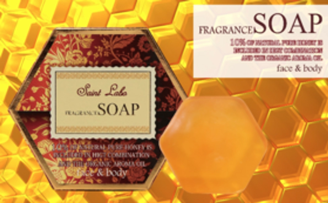 天然はちみつ10%使用【フレグランスソープ】