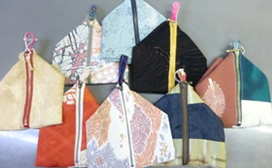 着物生地ポーチ・イベントチケット2名分