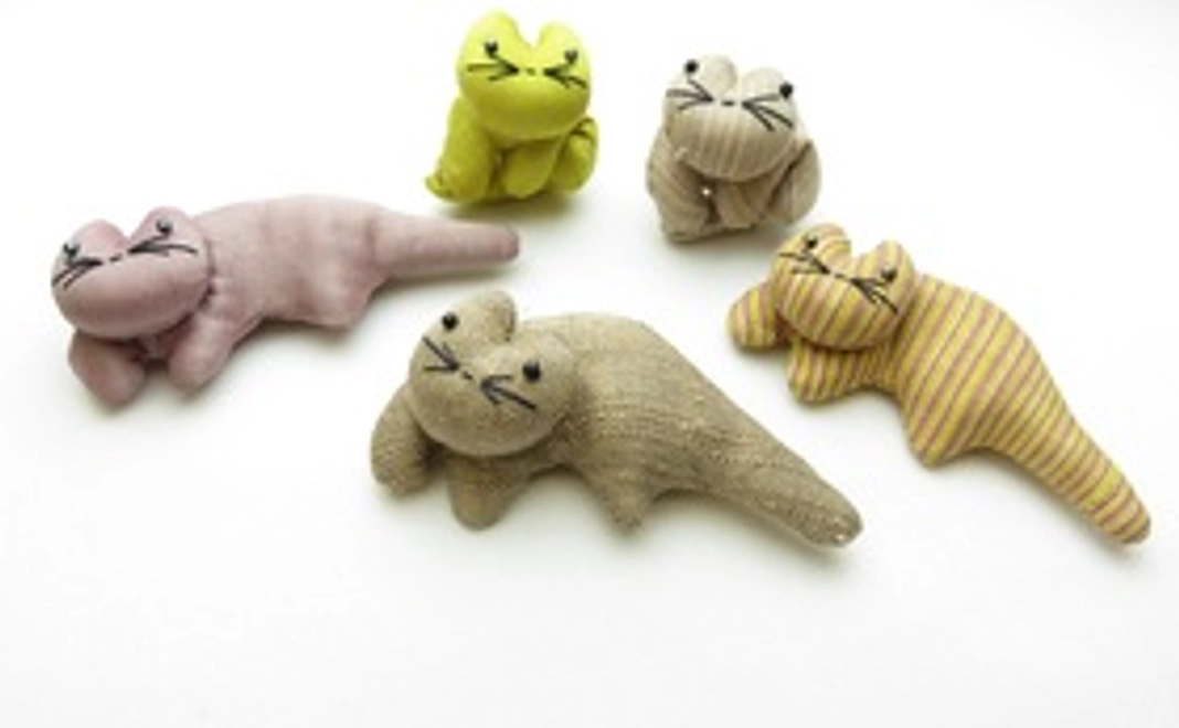 シルクの動物アクセサリー