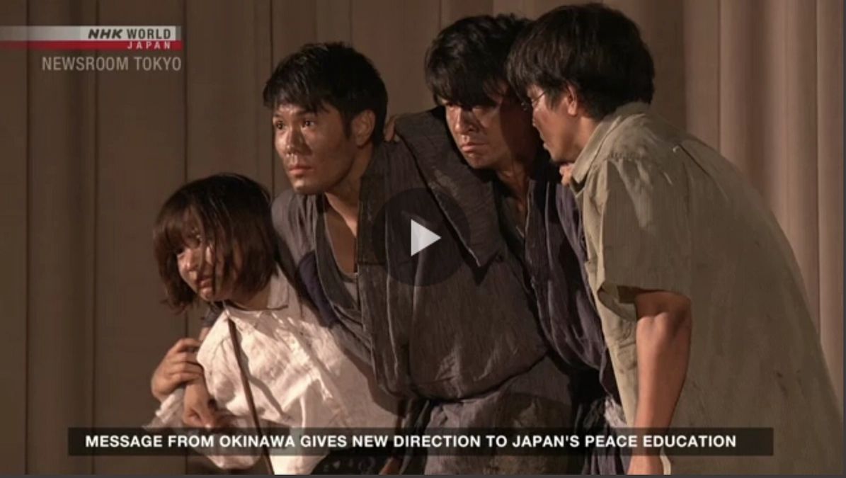 【活動報告７３】NHKワールドジャパンにて、平和劇の取り組みが紹介されました！