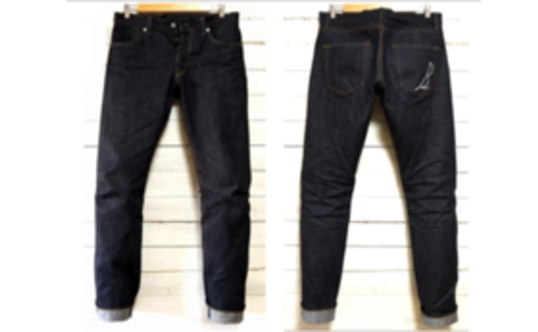 「Beehive」オーダージーンズ（レザーポケット無し、シリアルナンバー入り）