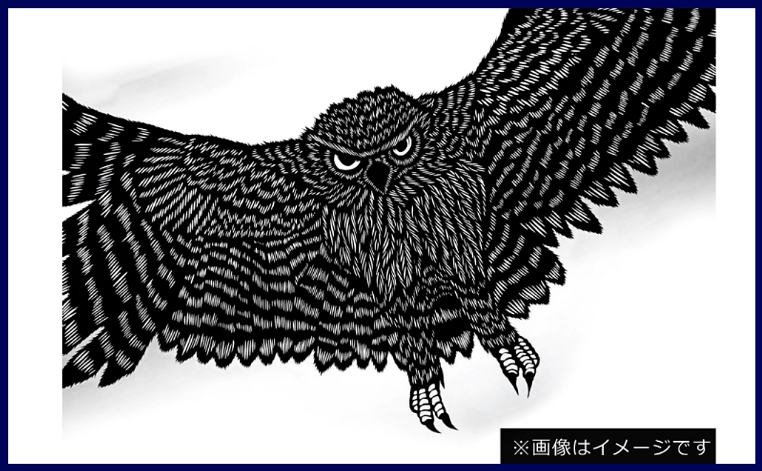 【切り絵作家・竹本万亀様】切り絵 B5サイズ【特製品】