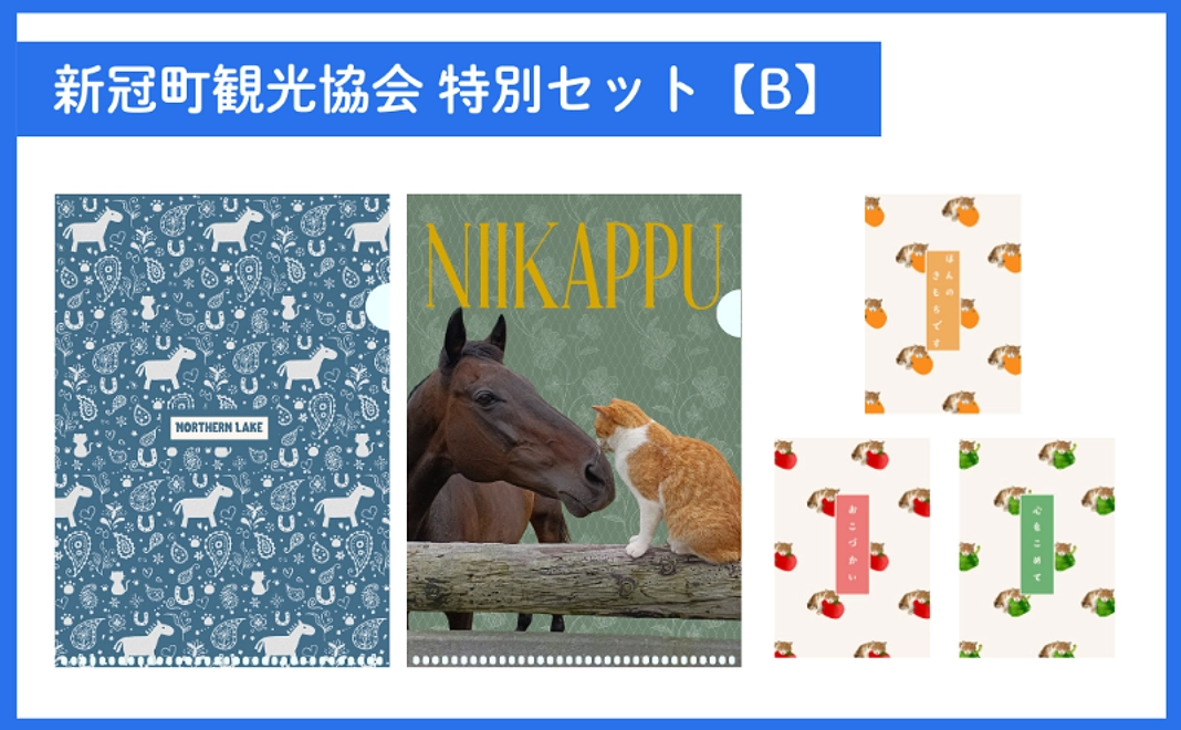 【クラウドファンディング限定】新冠町観光協会×ノーザンレイク特別セット【B】