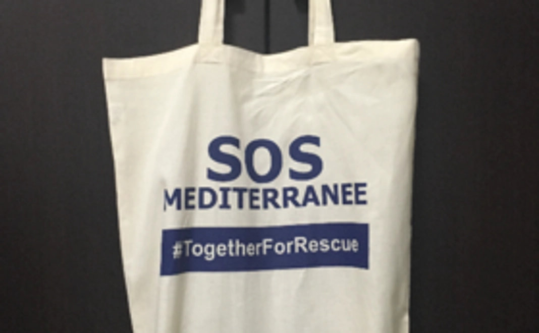 #TogetherForRescue　ロゴ入りトートバッグ