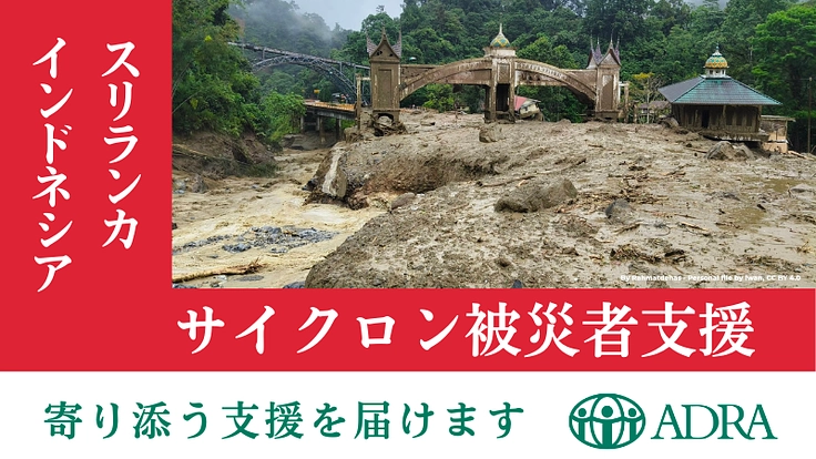 緊急:インドネシア・スリランカ 土砂にのまれた町にご支援を