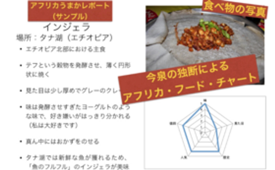 アフリカ味見コース