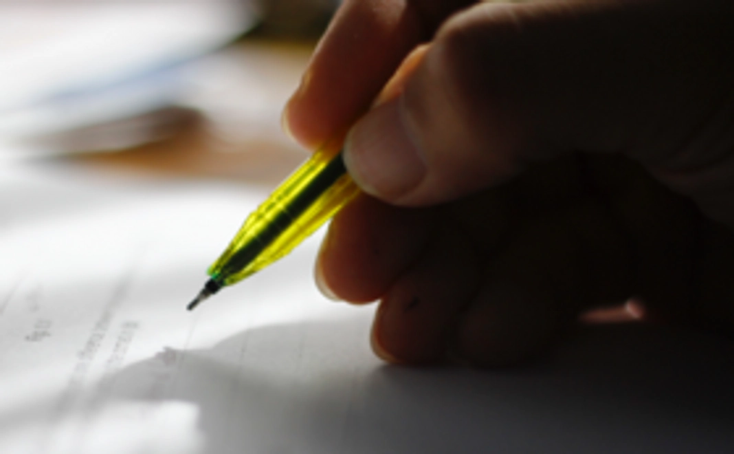 心をこめてサンクスレターをお送りします