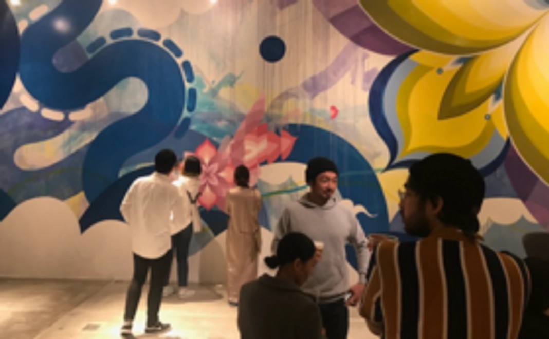 壁画完成記念グッズ＋完成パーティご招待