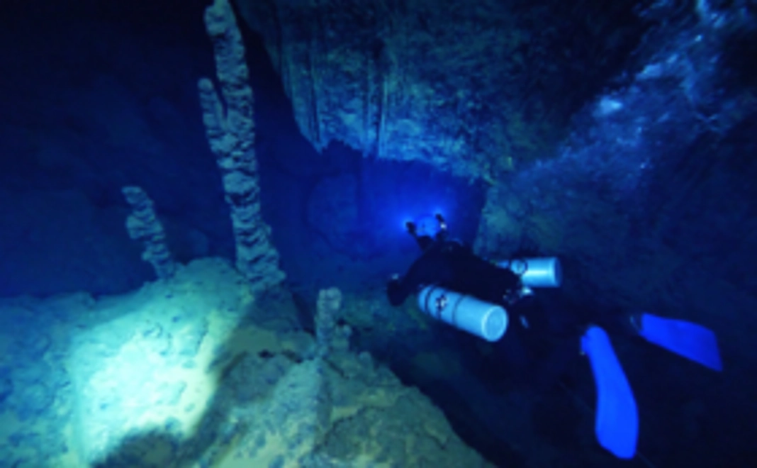 <一緒に海底鍾乳洞の様子を観察しよう!>限定動画配信