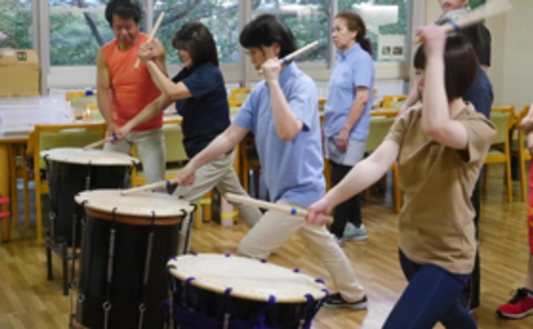 和太鼓サークル本格始動を応援!