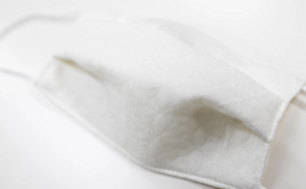 【5月11日から順次発送】“銀イオン”を織り込んだうるおいシルクの洗えるマスク（2枚）