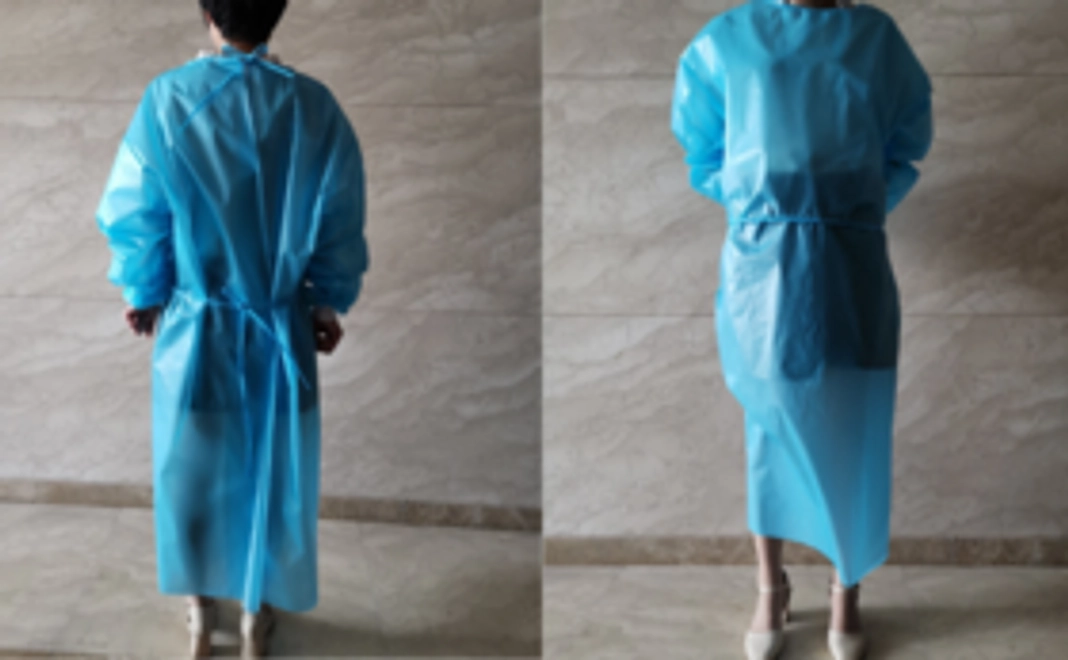 コロナと闘う医療従事者を一緒に応援！エールと共にガウンを。