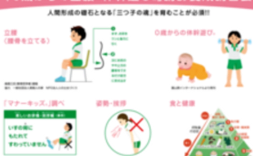 「0歳からの立腰・体幹遊び」講師養成講習会に優先参加及びミニチュアテニスボールストラップ1個、マナーキッズ関連図書1冊