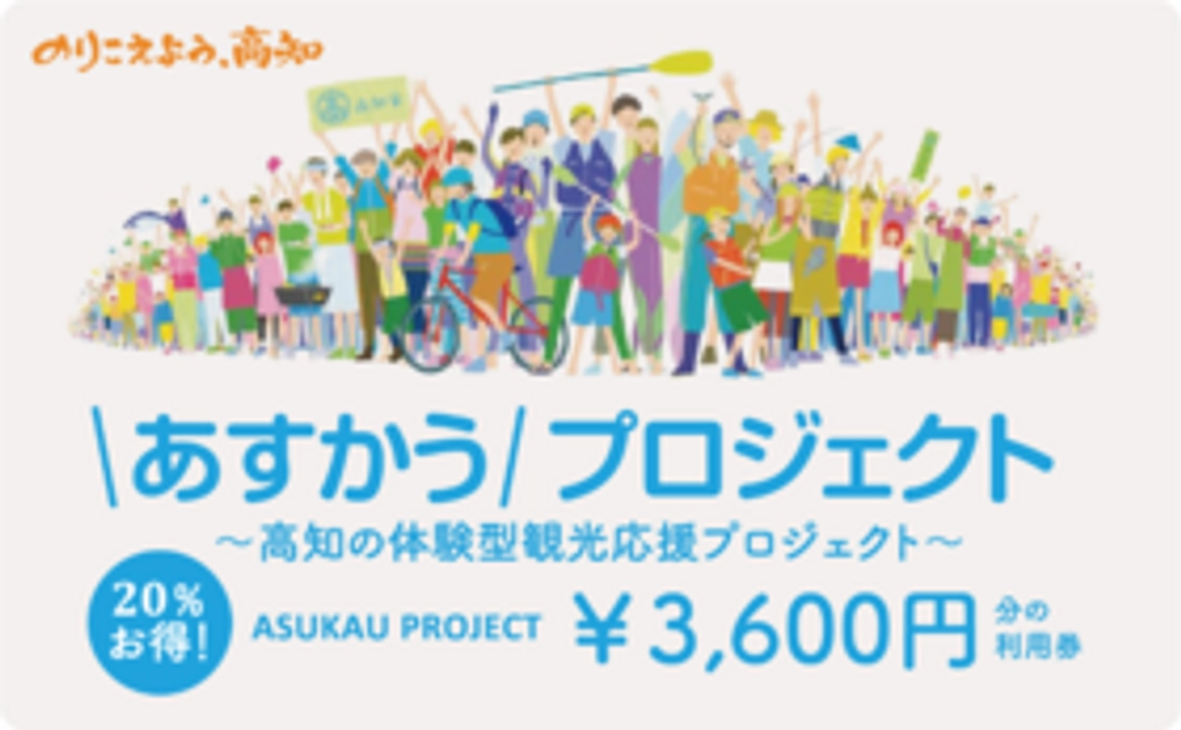 3,000円（3,600円分の利用券）