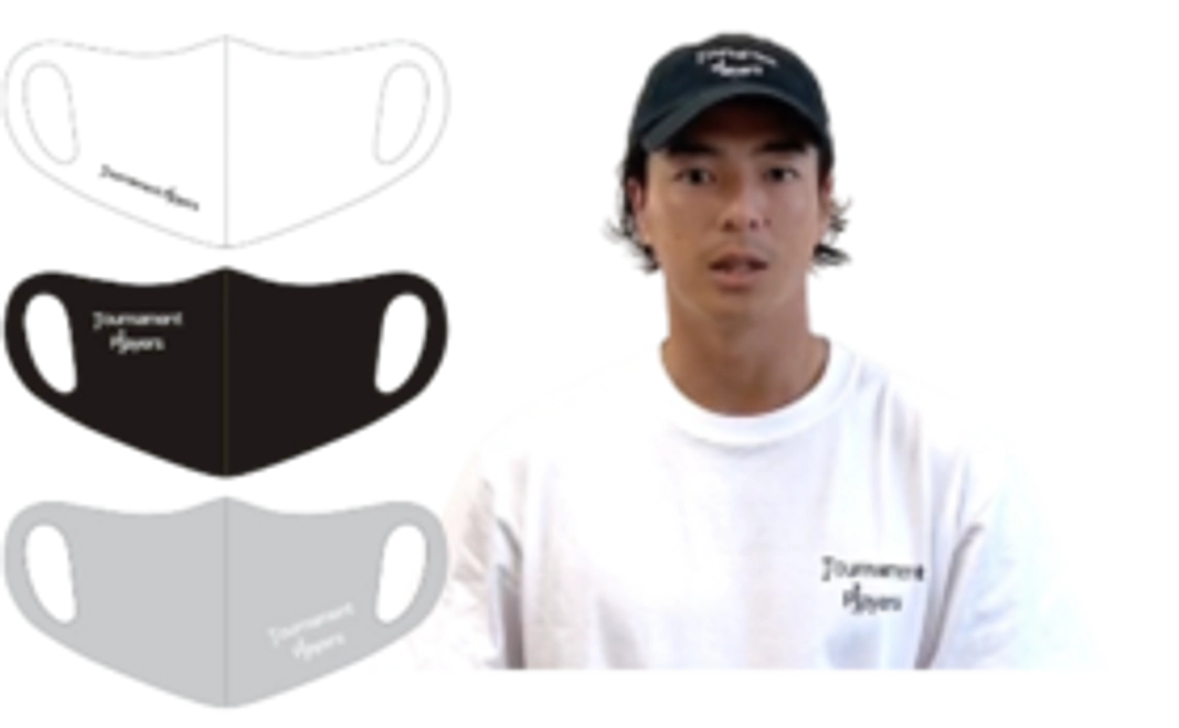 オリジナルマスク＋お礼動画