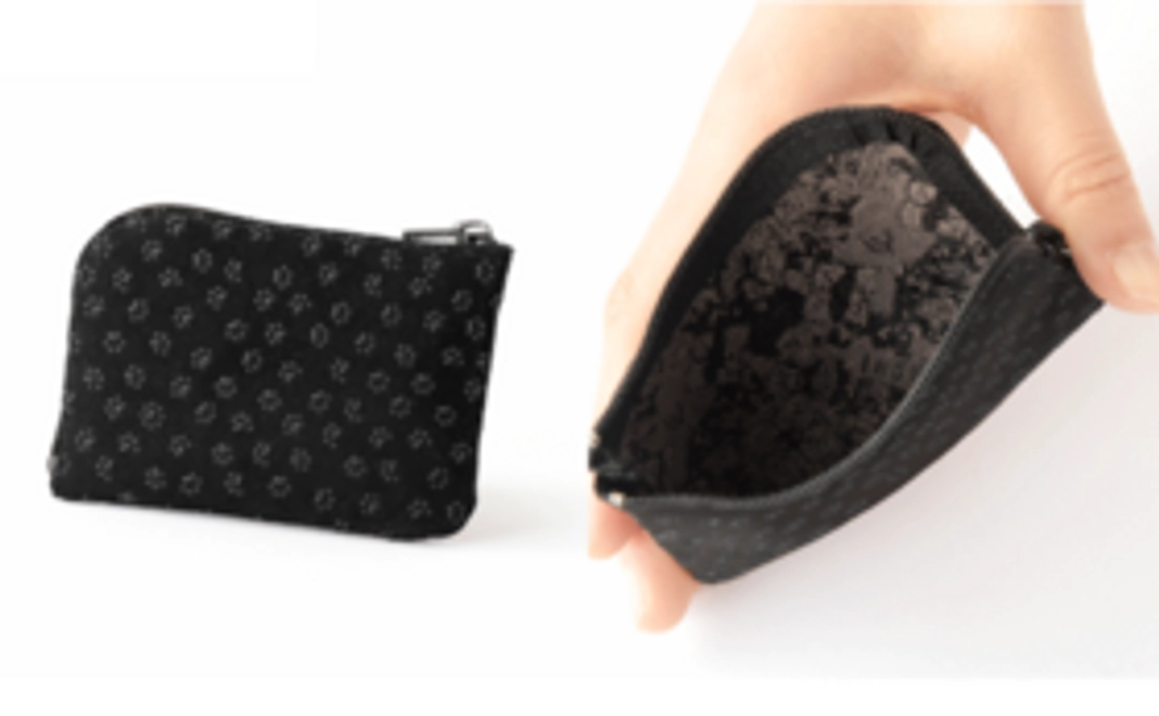 B｜【READYFOR限定】「黒き猫」甲州印伝ポーチ