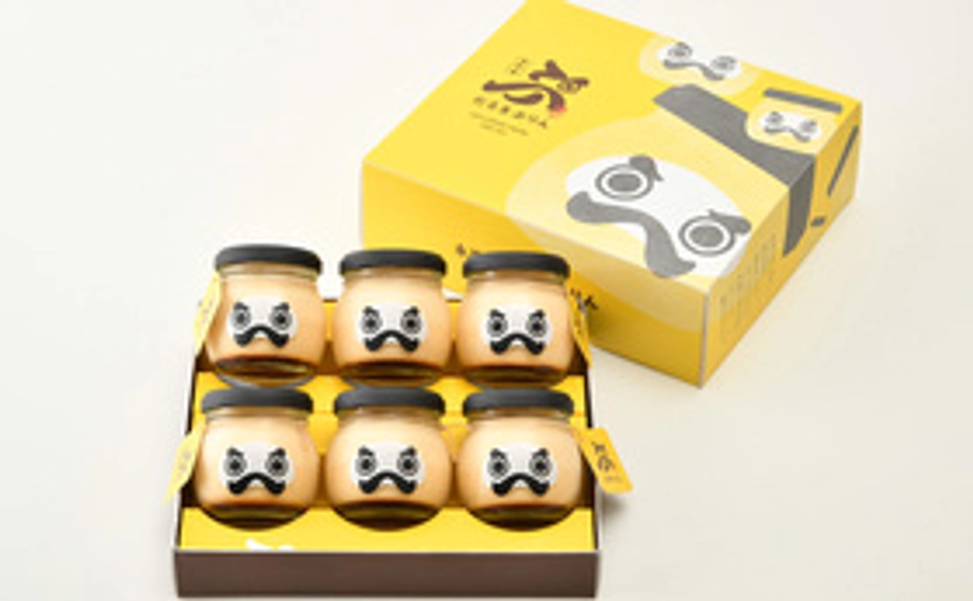 恐竜発掘プリン(6個)×1セット+だるまぷりん(6個)×1セット(複数個所への送付可能)