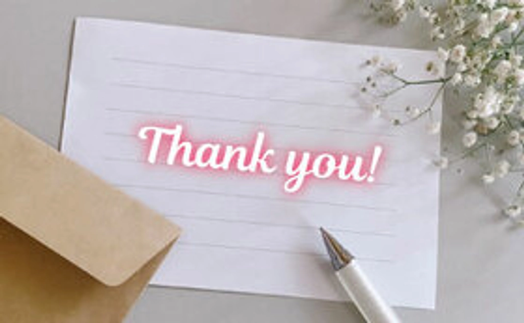 感謝のメール　Ⅱ