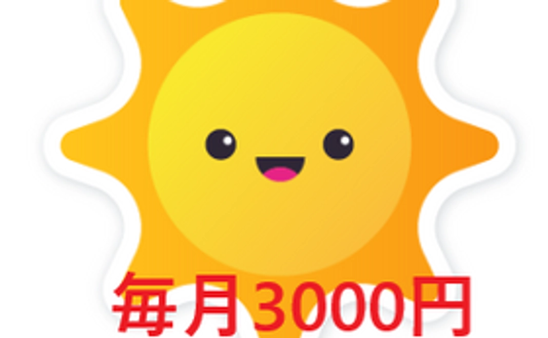 毎月3000円
