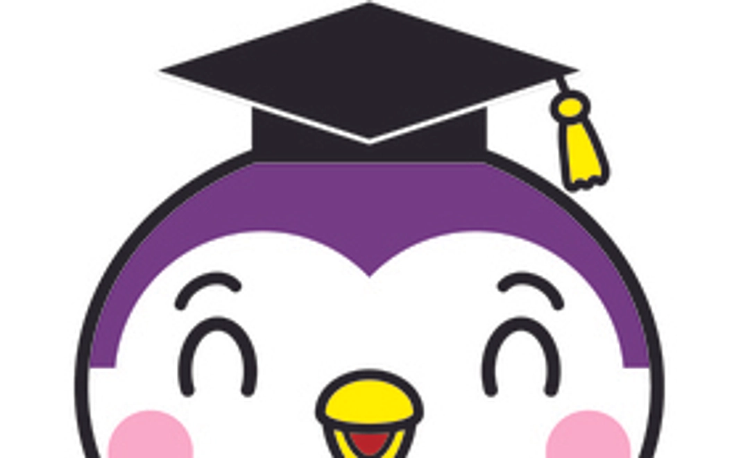 感謝の手紙と活動報告書、愛教大オリジナルキャラクターシール1枚