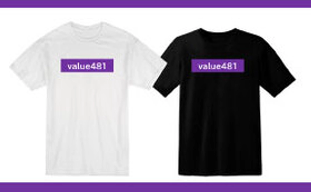 オリジナルvalue481 Tシャツ1枚