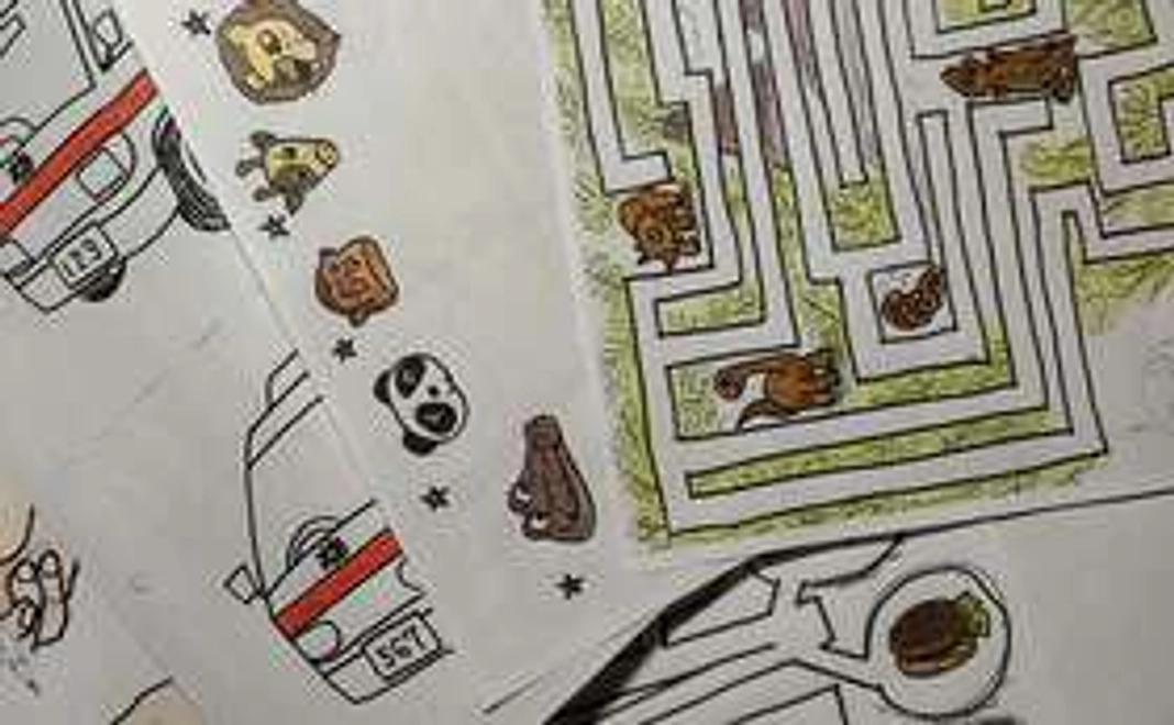 手作りお絵描きシート