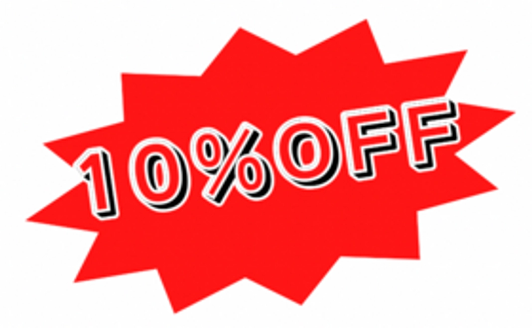 【近隣にお住まいの方にお勧め】店舗利用時10%割引券