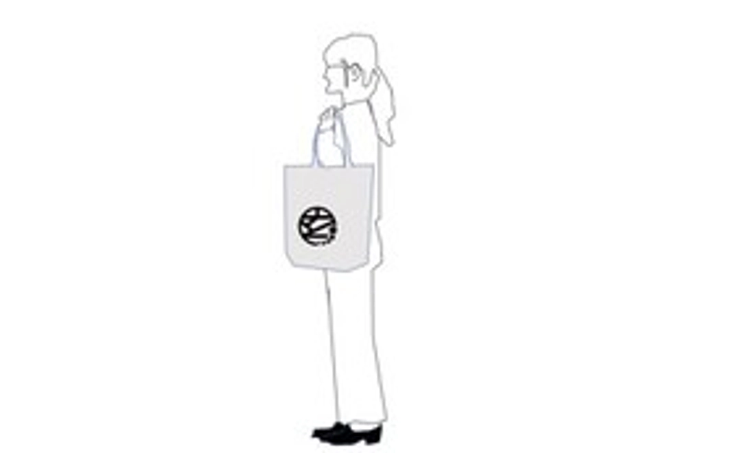 玄孫ロゴ入りトートバッグ