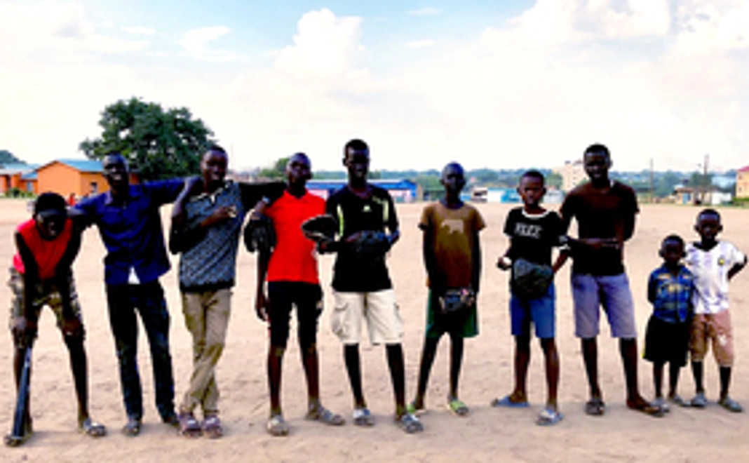 南スーダンの選手からサンクスメールをお届け！