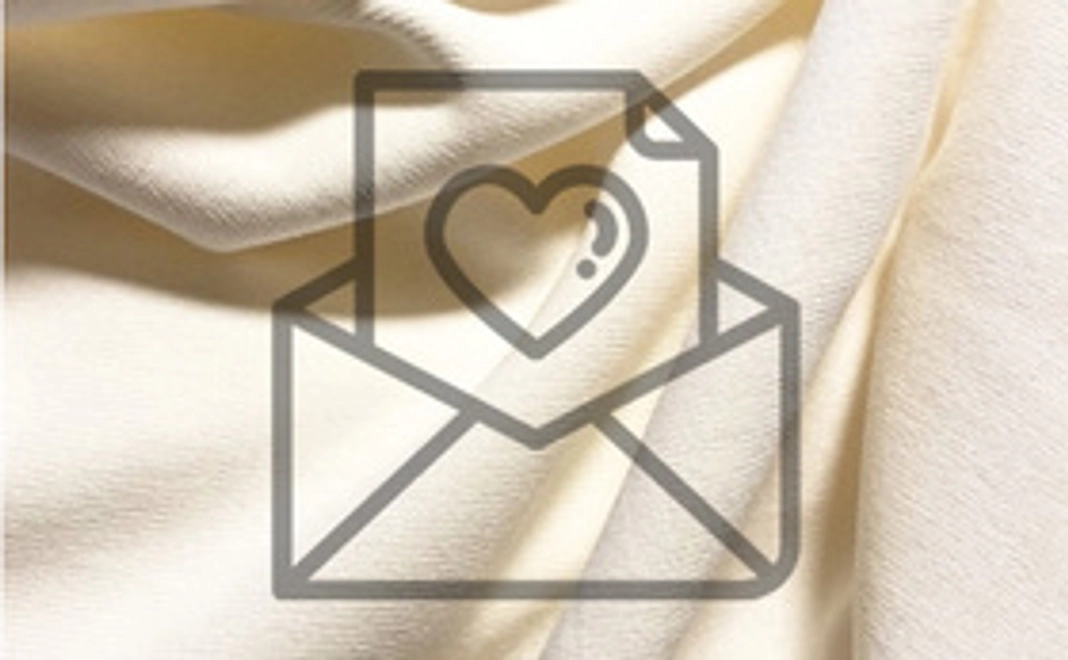 応援コース5,000円（お礼の手紙と生地配布）