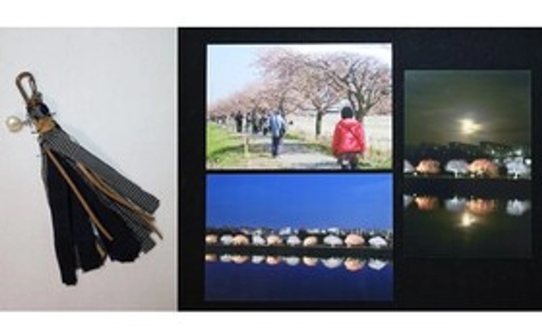 タッセルキーホルダー、ポストカード