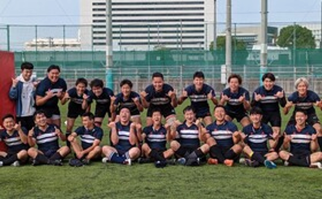 寄付金領収書、感謝メッセージと試合報告、集合写真