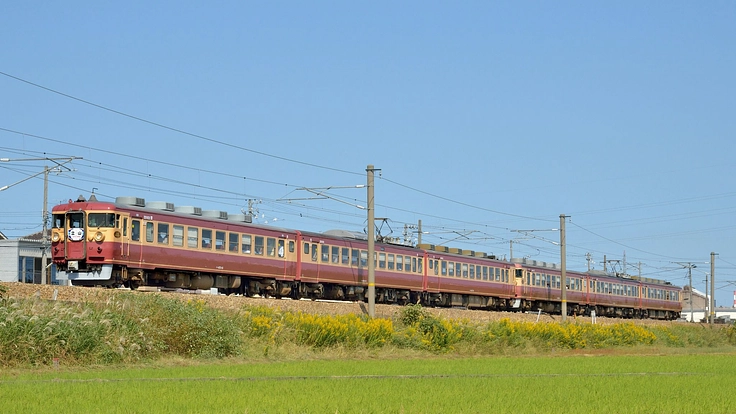 現役で活躍する最後の国鉄急行形電車クハ455ｰ701を延命させよう 2枚目