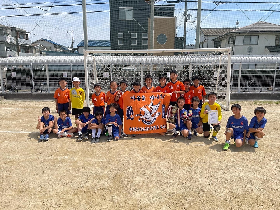 兵庫県朝鮮学校初級部サッカー大会優勝！！