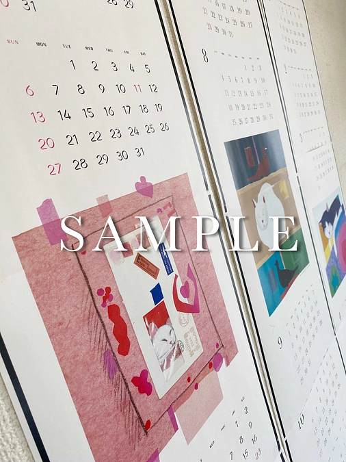 追加リターン品　カレンダーサンプル