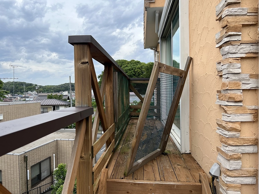 先日の台風でついにドアが壊れ、穴からキノコが……何としても達成させたい！！