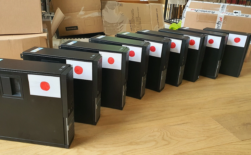 感謝メール・日章旗