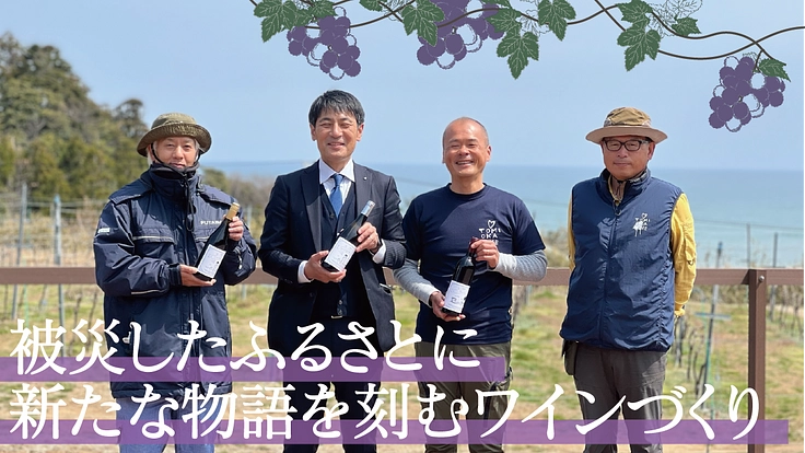 とみおかの100年後を想うワインづくり|16,000本のブドウ定植