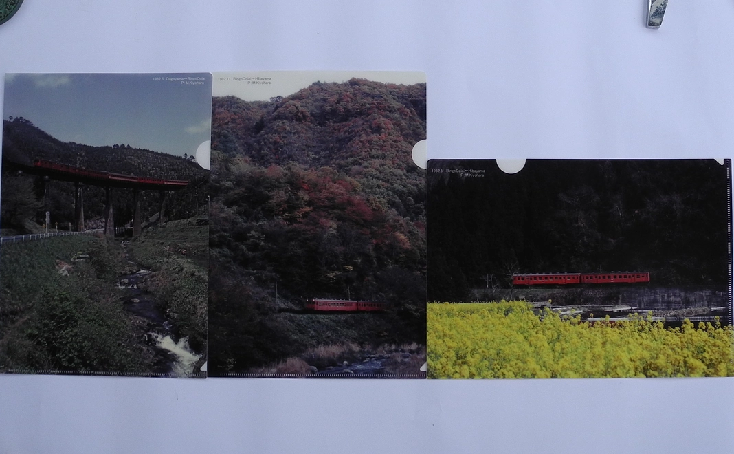 がんばれ芸備線! 備後落合駅写真ファイル3枚セット(シンポジウムリモート閲覧権あるいは当日会場参加権)