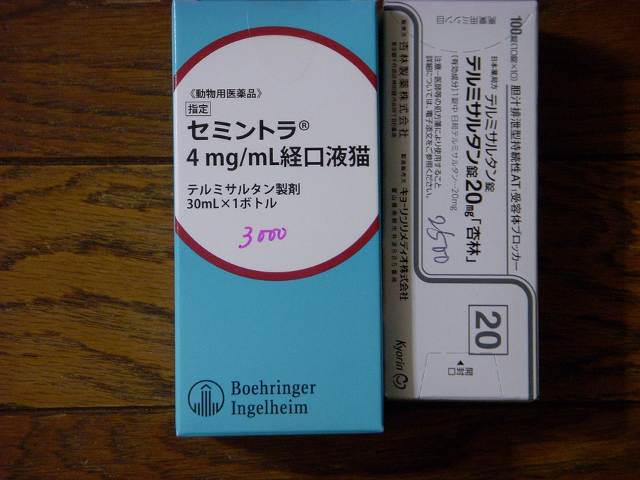 セミントラとテルミサルタン