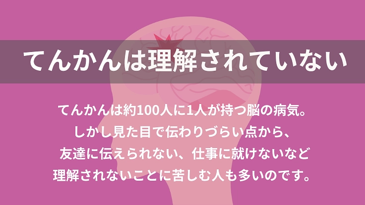 脳の病気「てんかん」のゆるキャラを作って、偏見で悩む人を救いたい！ 2枚目